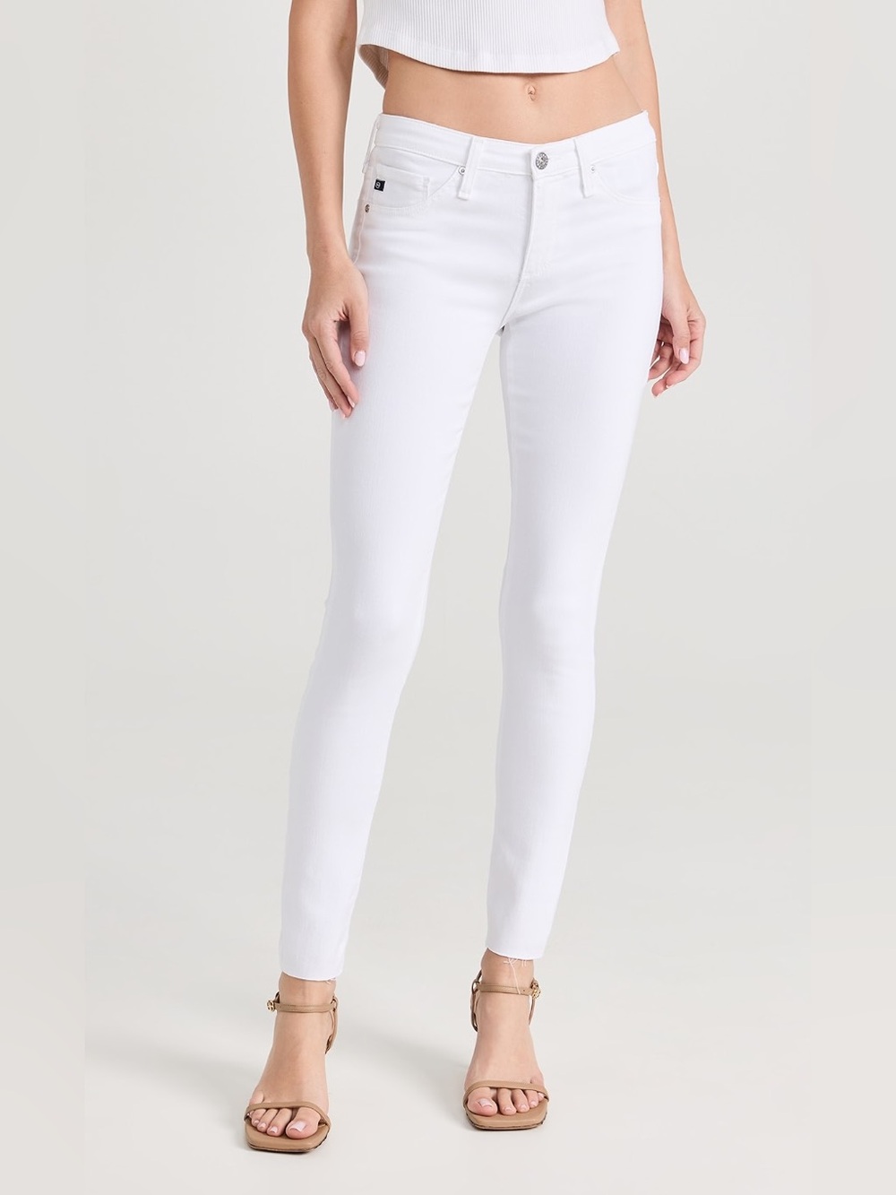 AG Adriano Goldschmied The Legging Ankle Scissor Hem Skinny Jeans. 30. NWT. $198